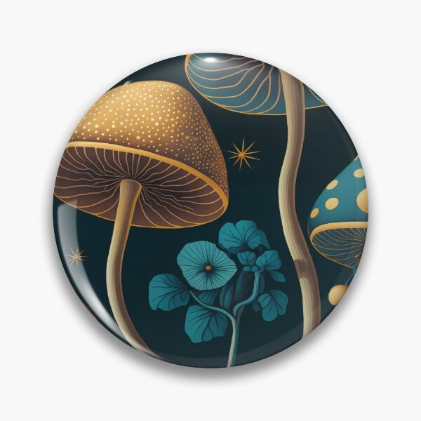 Item preview, Celestial Mushroom Forest Nr. 47 designed and sold by thesupremewiz.