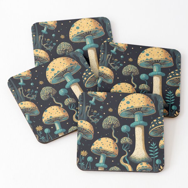 Item preview, Celestial Mushroom Forest Nr. 48 designed and sold by thesupremewiz.