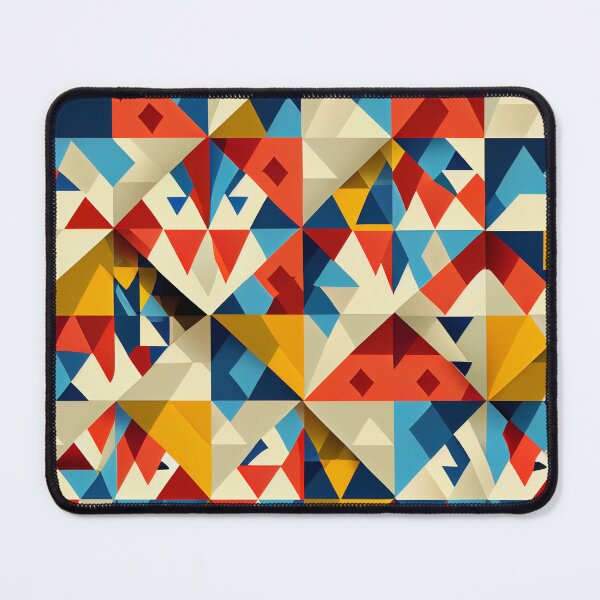 Item preview, Angular Designer Country Pattern Digital Painting designed and sold by CodeAndColors.