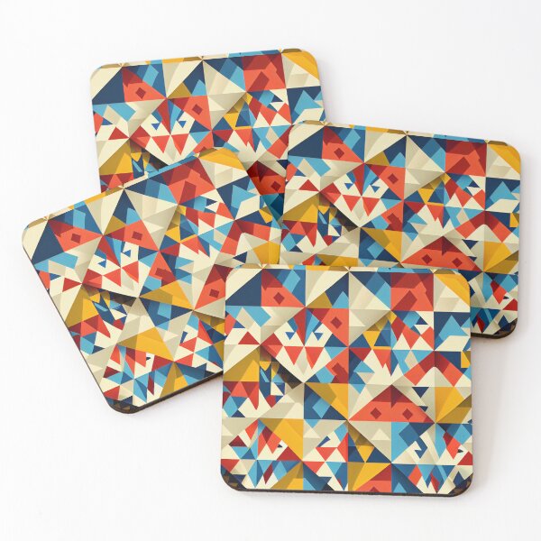 Item preview, Angular Designer Country Pattern Digital Painting designed and sold by CodeAndColors.