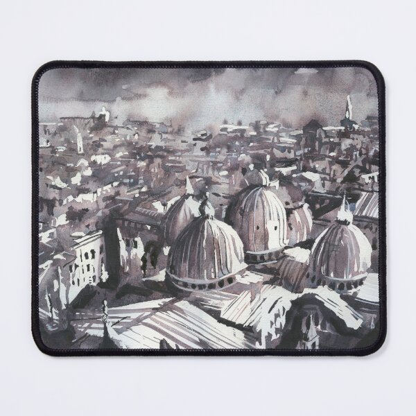 Item preview, Venice, Italy aerial view from St. Mark's Square- Venice Italy home decor landscape painting designed and sold by rfoxphoto.