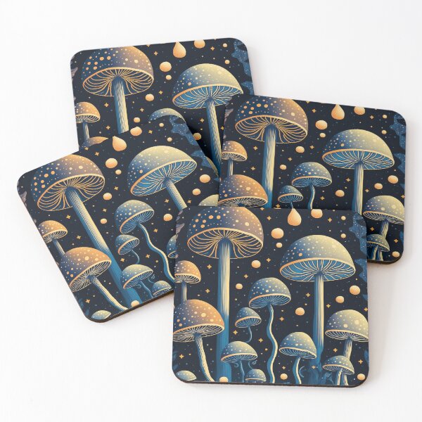Item preview, Celestial Mushroom Forest Nr. 51 designed and sold by thesupremewiz.