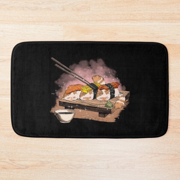 Item preview, Cat Nigiri Sushi Roll Love Foodie Cute Funny Sushibar Japanese Sushiroll Sushi Lover Cute Gift Sashimi Sarcastic Delicious Hungry Cute Seafood Temaki Japan Dinner Cute Birthday Foodlover designed and sold by EpsilonEridani.