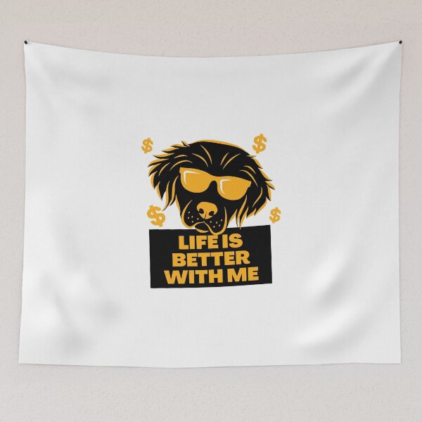 Item preview, Life is better with me designed and sold by Abeer’s Art.