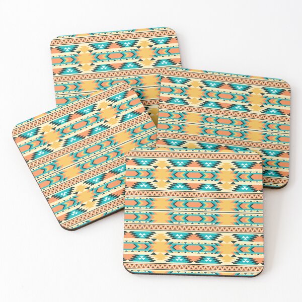 Item preview, Blue and Orange Country Western Pattern designed and sold by Chaylynn Smith.