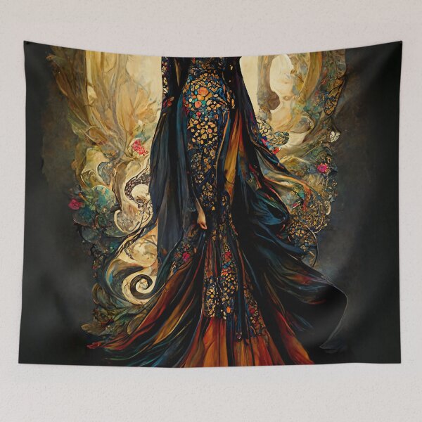 Item preview, Art Nouveau Angel designed and sold by rudekitten.