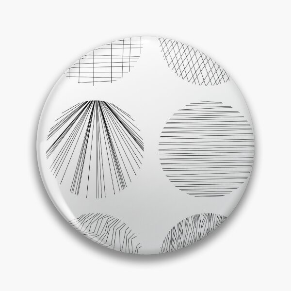 Artikelvorschau, Abstrakte geometrische Kreismuster in Schwarz und Weiß entworfen und verkauft von Familyshmot.
