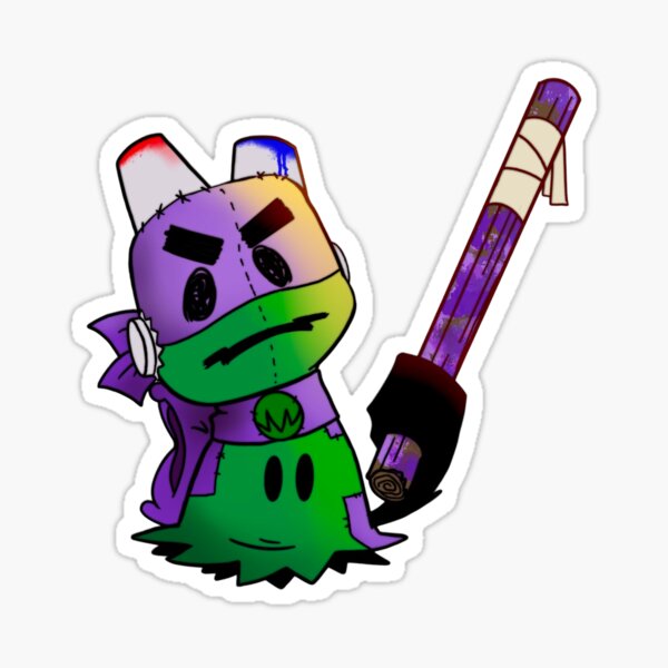 Mimikyu Inspired Vinyl Stickerweirdcore Pokemon -  Hong Kong