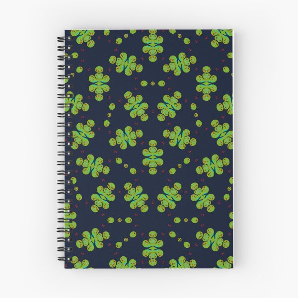 Item preview, Striking Jasmine Green Black and Red Seamless Pattern Print designed and sold by protegra.