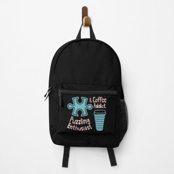 Item preview, Puzzling Enthusiast and Coffee Addict designed and sold by Hic21.