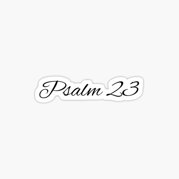 Item preview,  Psalm 23 designed and sold by Holynight.