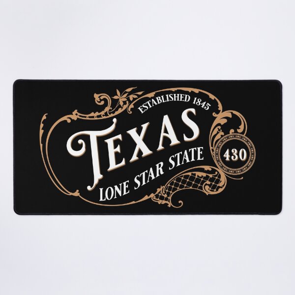 Item preview, Texas Ornate Vintage Antique State Area Code 430 designed and sold by itsrturn.