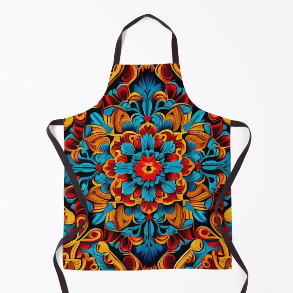 Item preview, Bright Latin Pattern Digital Painting designed and sold by CodeAndColors.