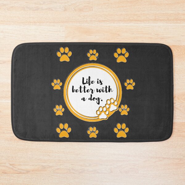 Item preview, Life is. better with a dog designed and sold by Abeer’s Art.