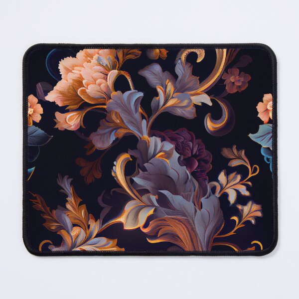 Item preview, Fine Dreamy Elegant Maximalist Pattern Digital Painting designed and sold by CodeAndColors.