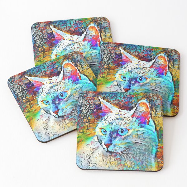Item preview, Abstract Art | Deep Style abstraction | Cat designed and sold by blackhalt.