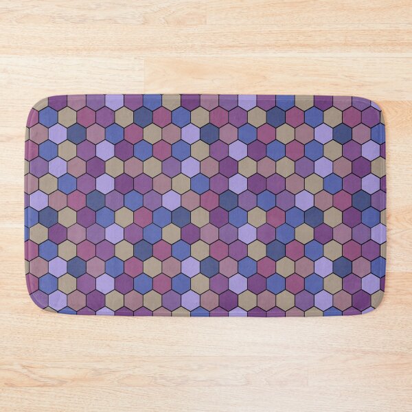 Item preview, Honeycomb Tiling Argyle Collection on Black Repeat 5748 designed and sold by Art in My Loft.