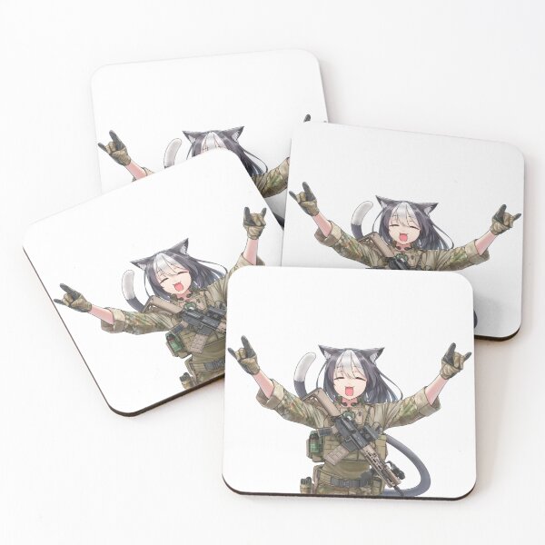 Item preview, Military Neko Girl designed and sold by kittiescuties.