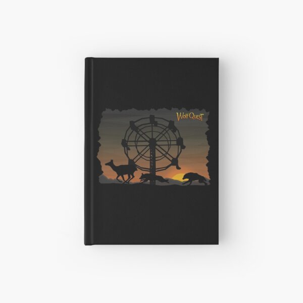 Ferris Wheel Sunset - WolfQuest Dream Hardcover Journal