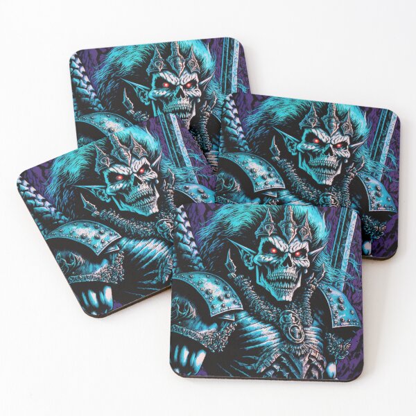 Item preview, Heavy Metal Skeleton Knight designed and sold by HenisonHorror.