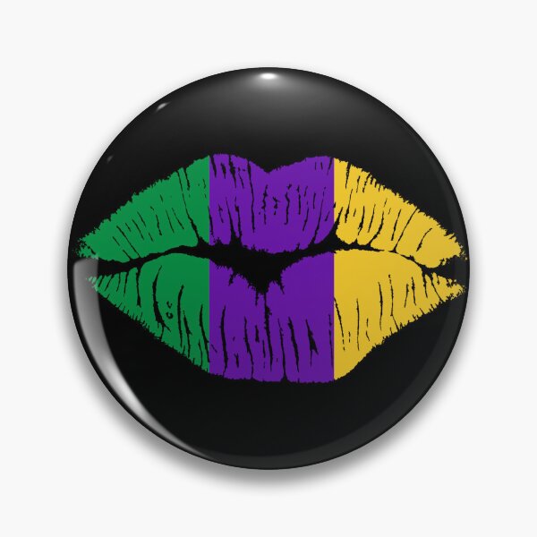 Item preview,  Mardi Gras Kissy Lips  designed and sold by The medgift.