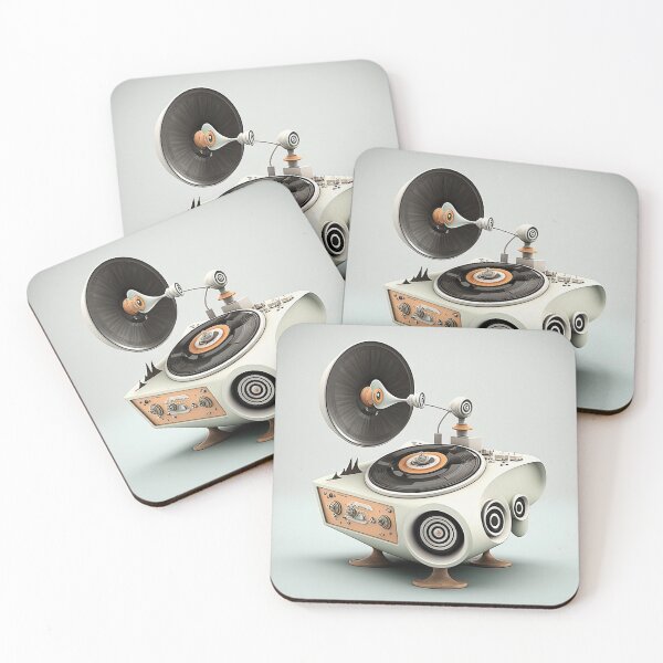 Item preview, Very weird vintage looking turntable designed and sold by mrlongfield.