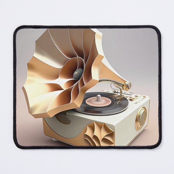 Item preview, Very weird vintage looking turntable designed and sold by mrlongfield.