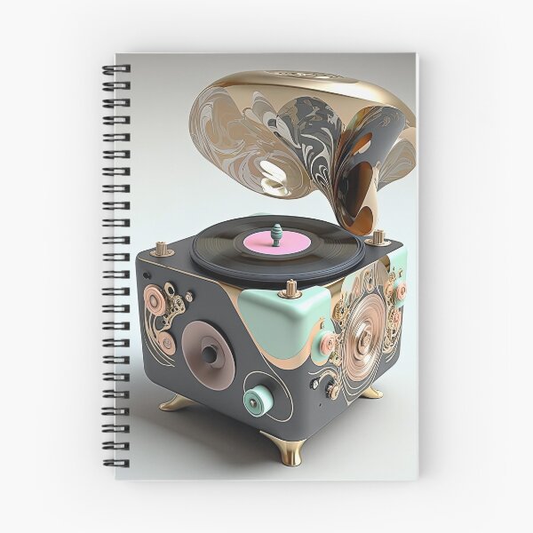 Item preview, Very weird vintage looking turntable designed and sold by mrlongfield.