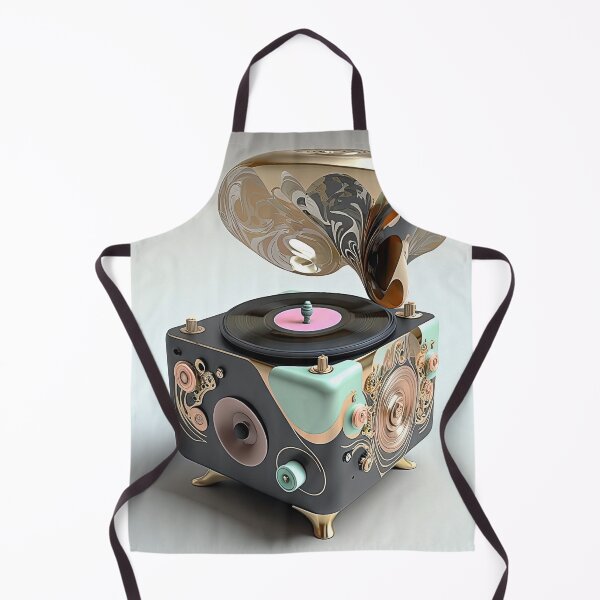 Item preview, Very weird vintage looking turntable designed and sold by mrlongfield.