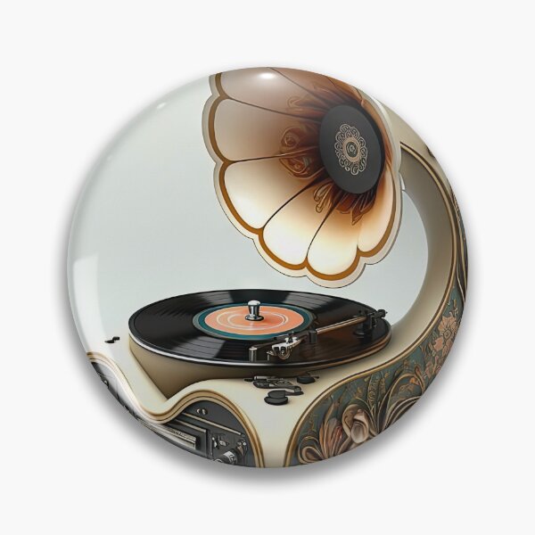 Item preview, Very weird vintage looking turntable designed and sold by mrlongfield.