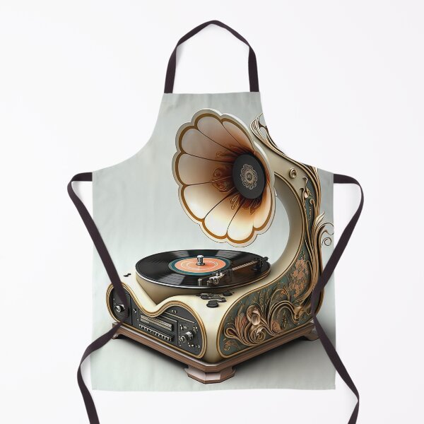 Item preview, Very weird vintage looking turntable designed and sold by mrlongfield.