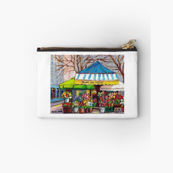 Item preview, MONTREAL FLOWER SHOP DOWNTOWN OUTDOOR VENDOR designed and sold by Carole  Spandau.