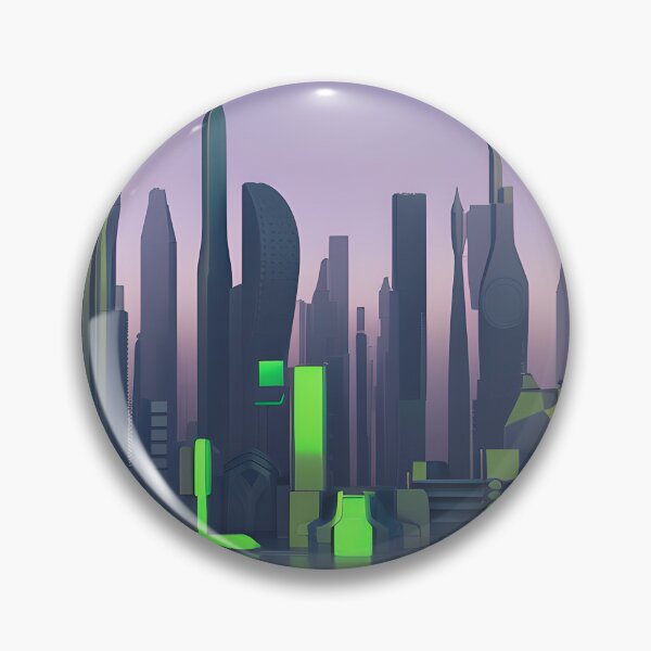 Item preview, Purple Fog City designed and sold by Chubuter.