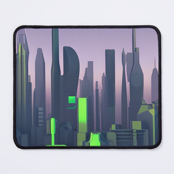 Item preview, Purple Fog City designed and sold by Chubuter.