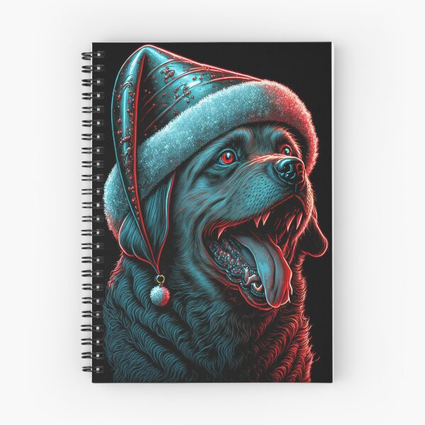 Aperçu de l'œuvre Chien de l'enfer de Noël créée et vendue par HenisonHorror.