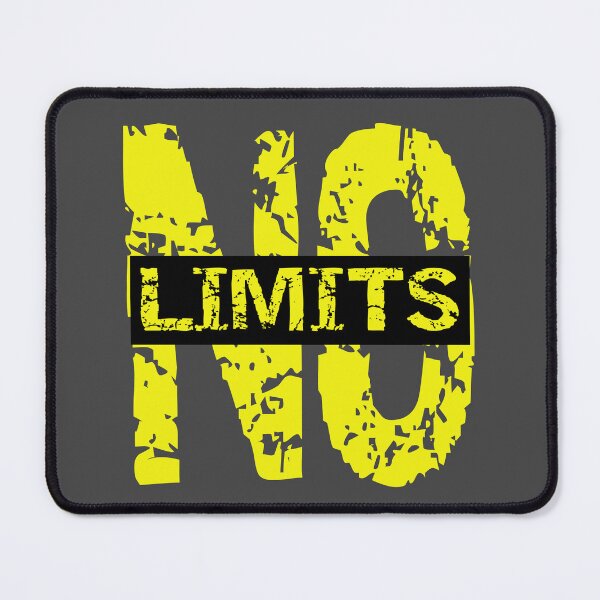 Item preview, No Limits Motivational Sticker designed and sold by Teetans.