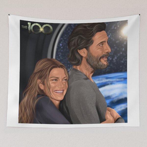 Item preview, Abby Griffin and Marcus Kane - The 100 - fanart designed and sold by ituno-art-by-ek.