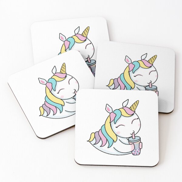 Item preview, Unicorn and bubble Tea  designed and sold by Yuki Shop.
