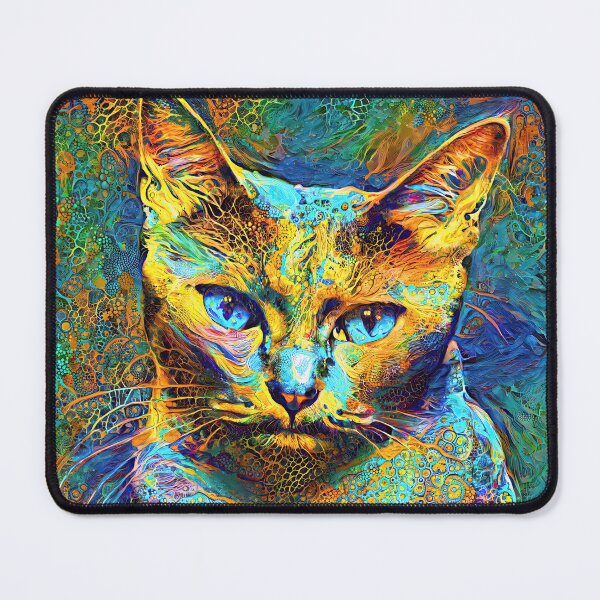 Item preview, Abstract Art | Deep Style abstraction | Cat designed and sold by blackhalt.