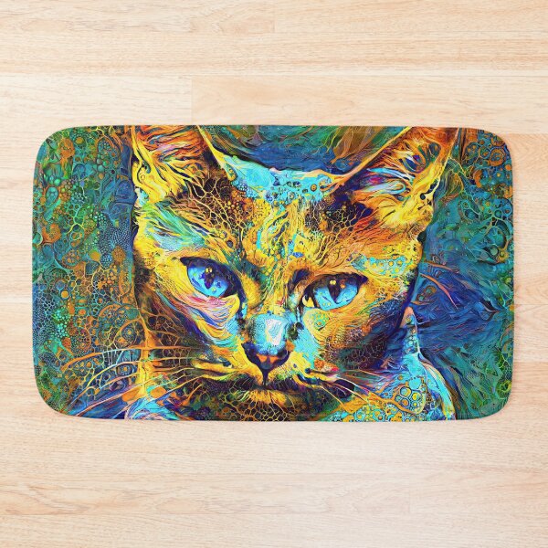 Item preview, Abstract Art | Deep Style abstraction | Cat designed and sold by blackhalt.