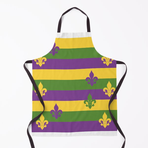 Item preview, Mardi Gras Carnival Purple Green Fleur De Lis designed and sold by The medgift.