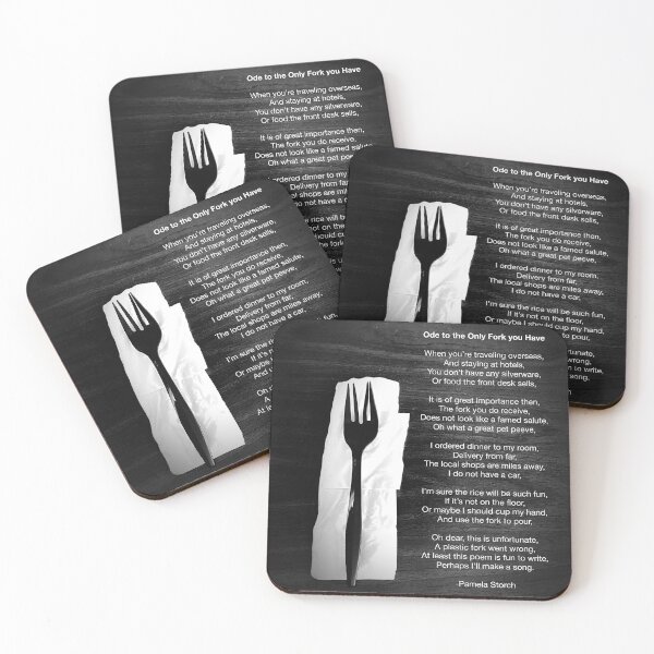 Item preview, Ode to the Only Fork you Have designed and sold by Pamela Storch.