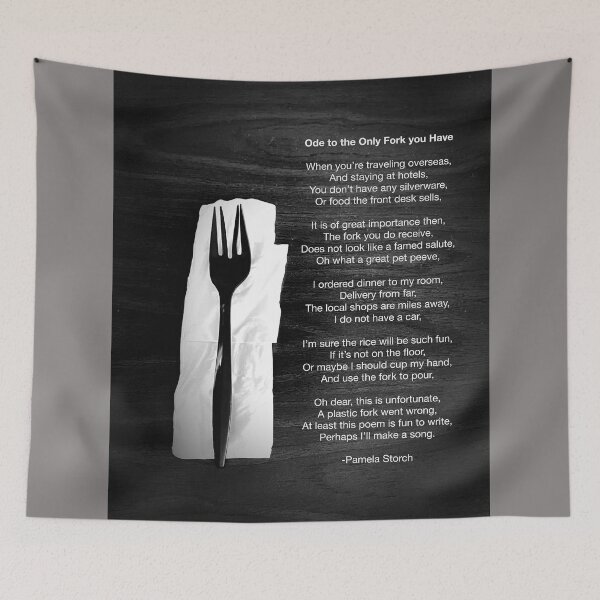 Item preview, Ode to the Only Fork you Have designed and sold by Pamela Storch.