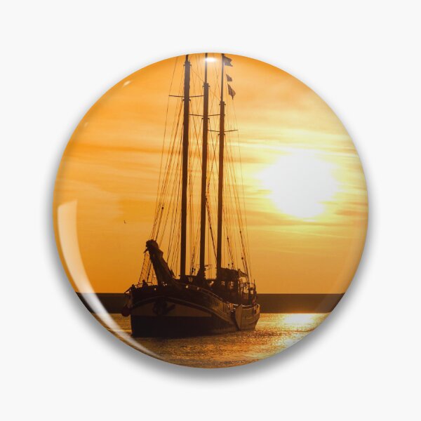 Item preview, MARITIME #31 - Three-masted Schooner at Sunrise/Sunset designed and sold by DEL-Productions.