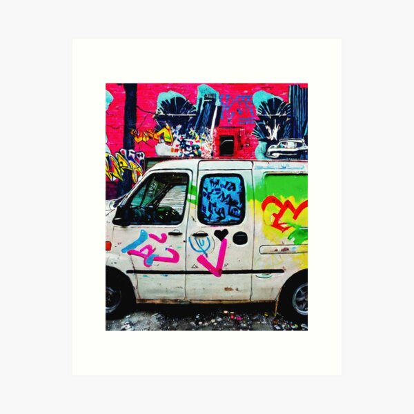 Artikel-Vorschau von Vandalismus in NYC | Graffiti-Pop-Ästhetik, designt und verkauft von CiceroSpin.