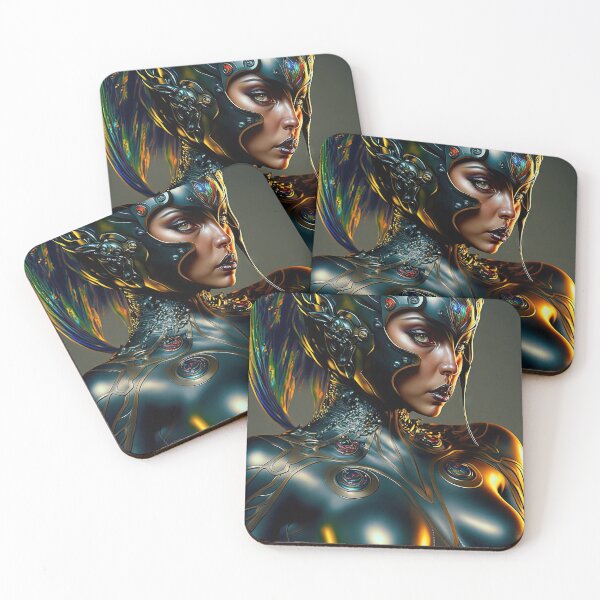 Item preview, Woman digital drawn in fantasy look designed and sold by mrlongfield.