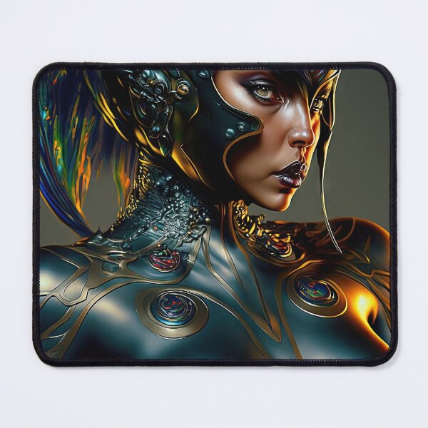 Item preview, Woman digital drawn in fantasy look designed and sold by mrlongfield.