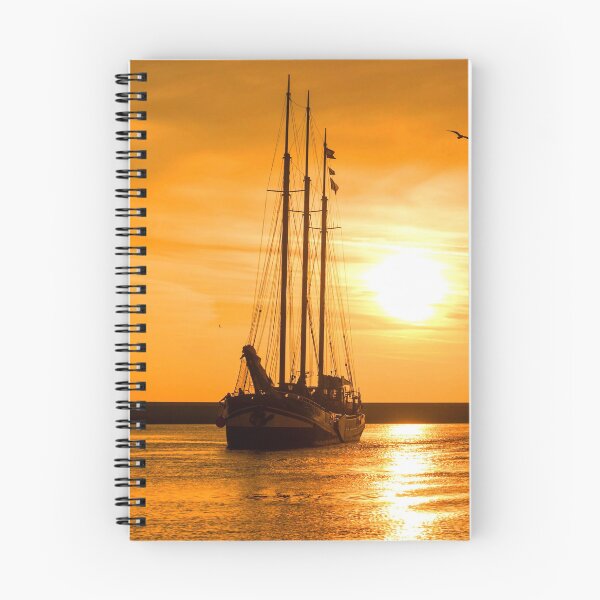 Item preview, MARITIME #31 - Three-masted Schooner at Sunrise/Sunset designed and sold by DEL-Productions.