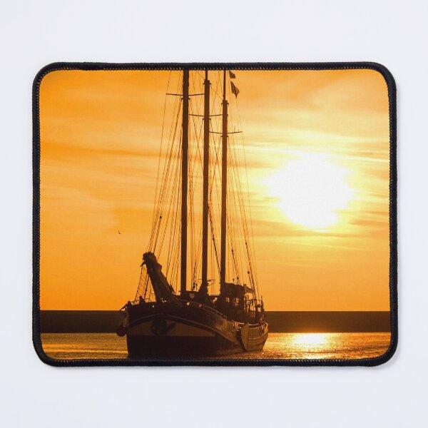 Item preview, MARITIME #31 - Three-masted Schooner at Sunrise/Sunset designed and sold by DEL-Productions.
