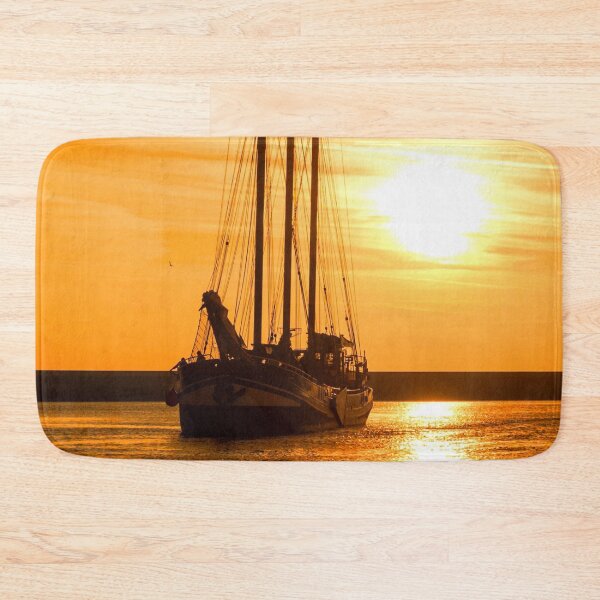 Item preview, MARITIME #31 - Three-masted Schooner at Sunrise/Sunset designed and sold by DEL-Productions.